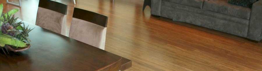 Solid bamboo floor coverings